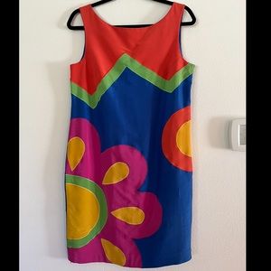 Vintage The Limited Dress size 8 silk lining